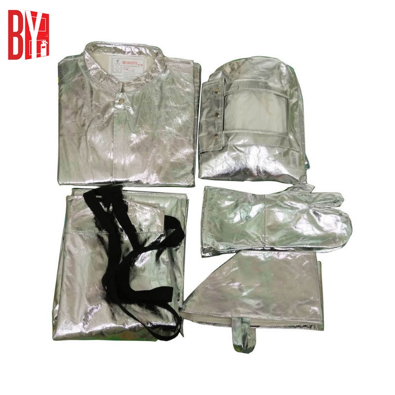 Aluminum Heat Resistant Suit for Fire Fighter