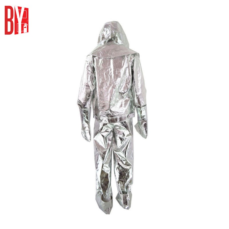 Aluminum Heat Resistant Suit for Fire Fighter