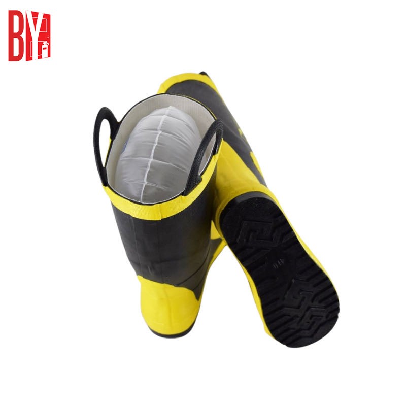  Fire Fighting Rubber Boots Fire Resistant Safety Boots