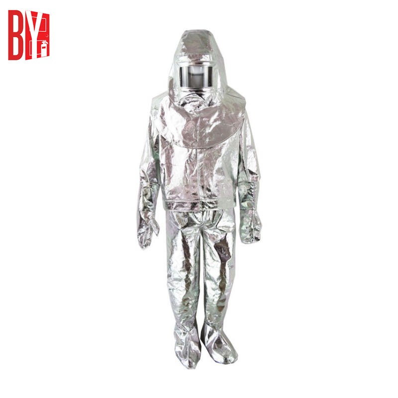 Aluminum Heat Resistant Suit for Fire Fighter