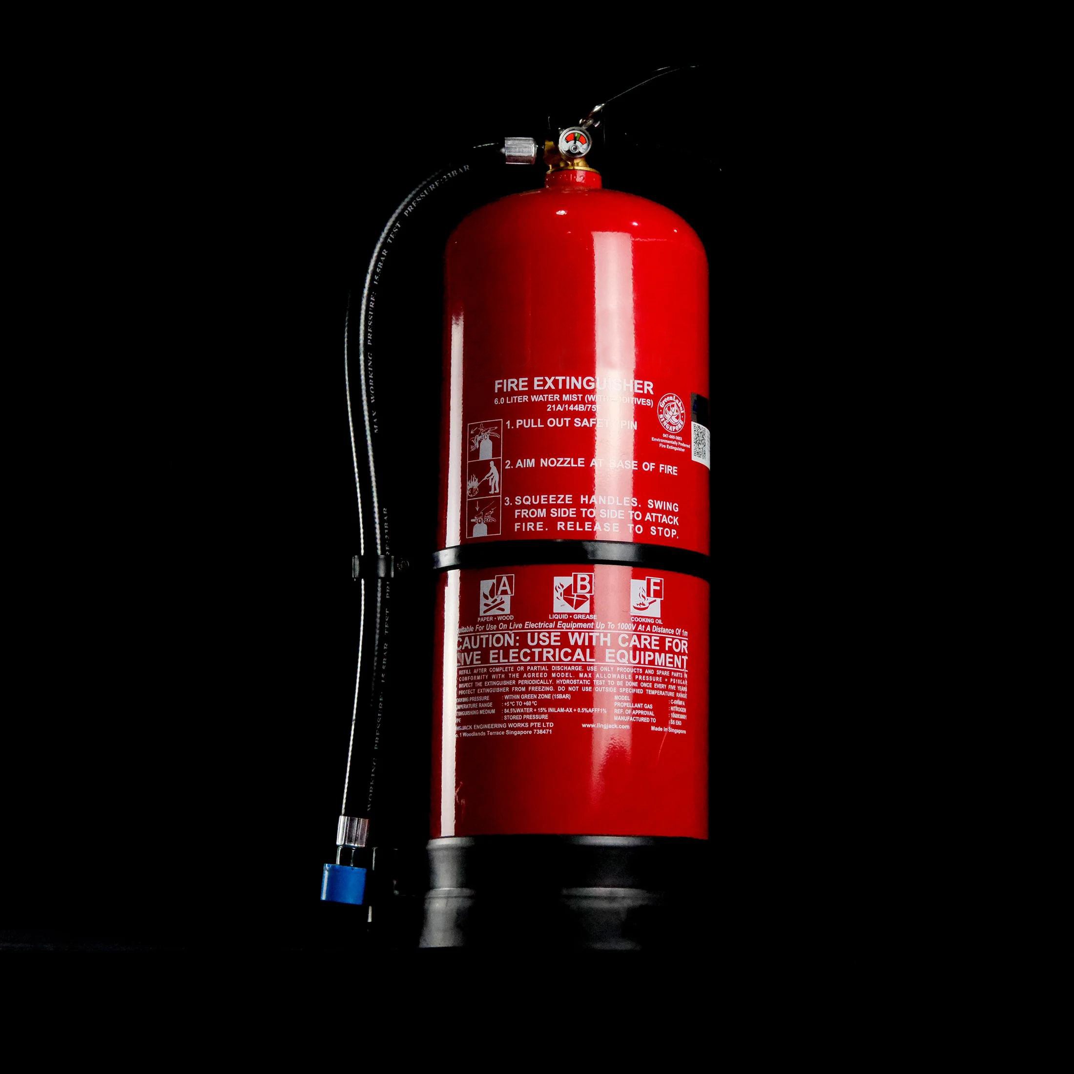 Portable 9L Water Mist Foam Fire Extinguisher