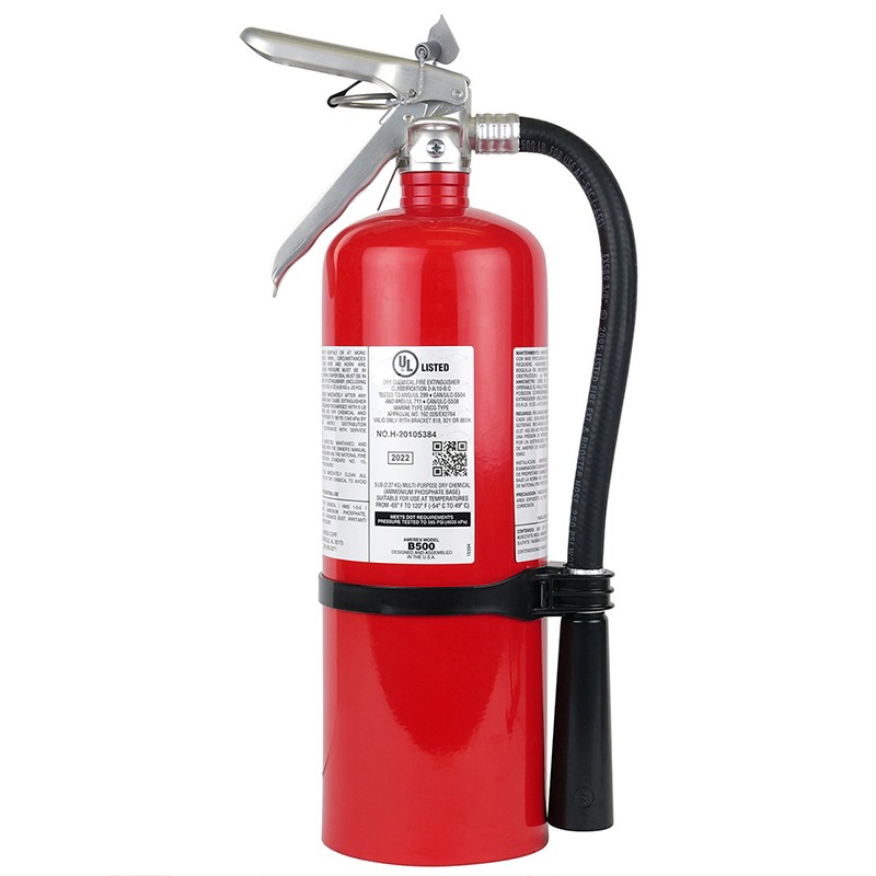 UL 5.5LB 2.5KGS ABC Portable Dry Powder Extinguisher
