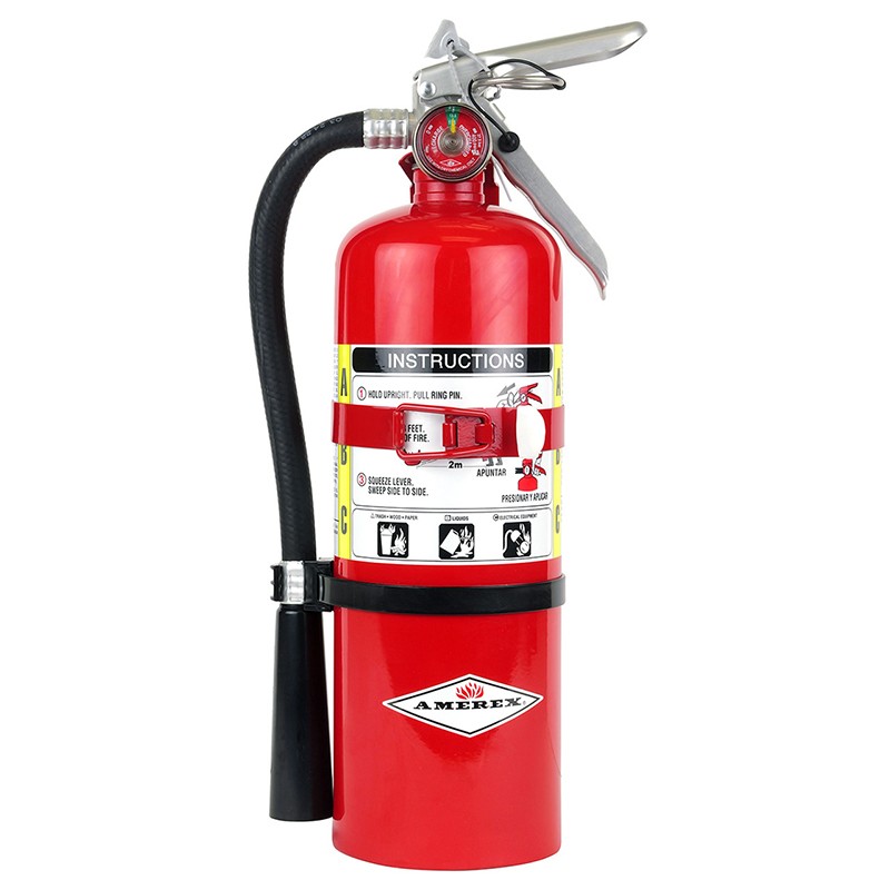 UL 5.5LB 2.5KGS ABC Portable Dry Powder Extinguisher