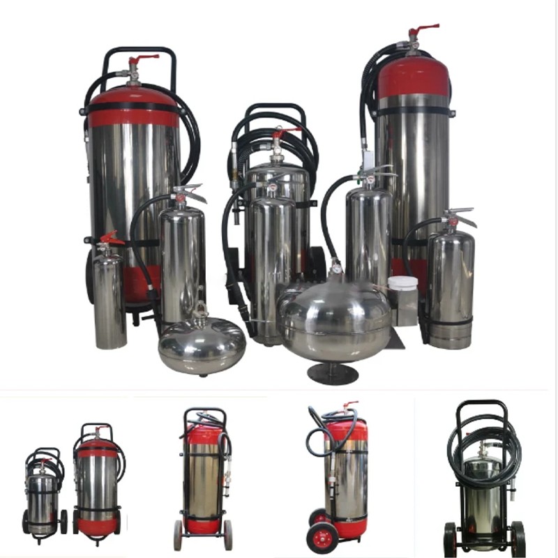 Portable stainless steel 50L 75L 100L  Water Mist Foam Fire Extinguisher