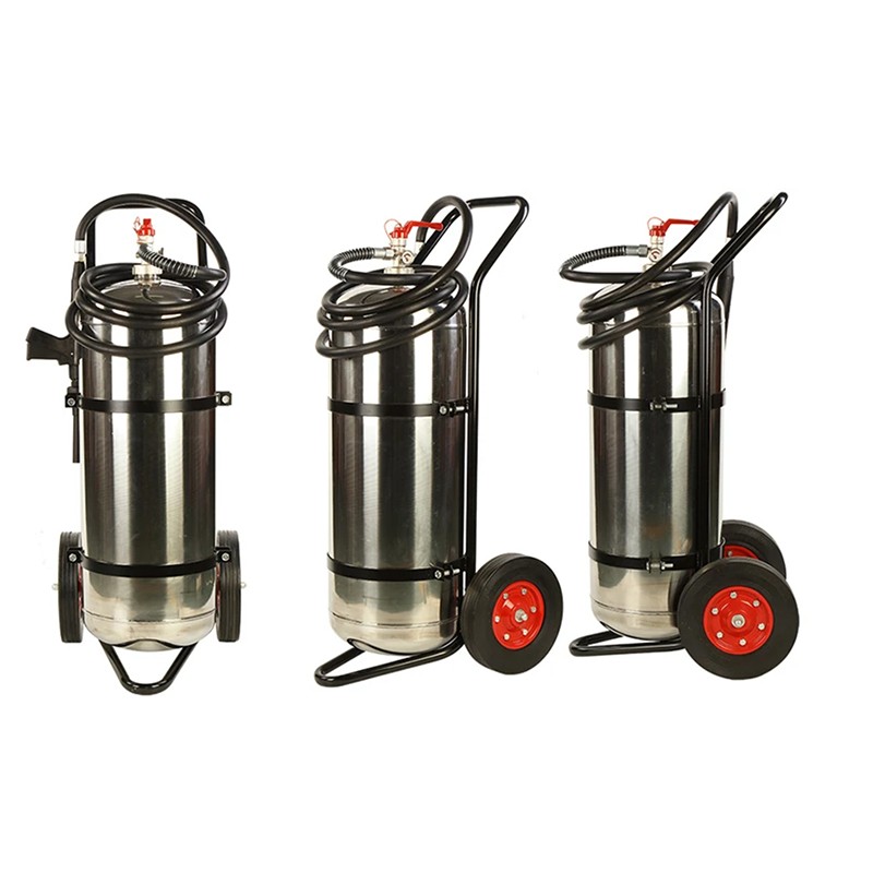 Portable stainless steel 50L 75L 100L  Water Mist Foam Fire Extinguisher