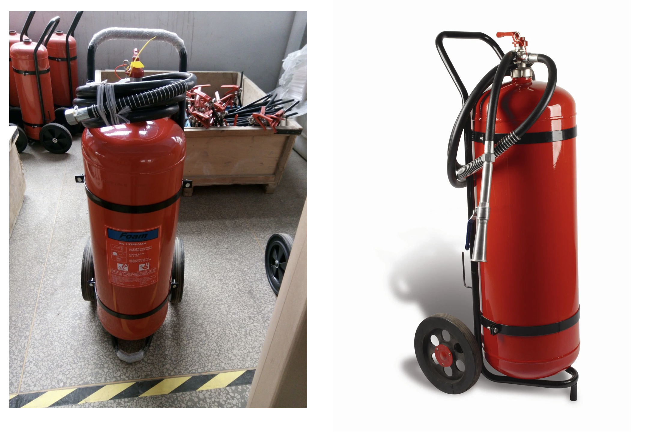 Portable 45L Water Mist Foam Fire Extinguisher(图1)